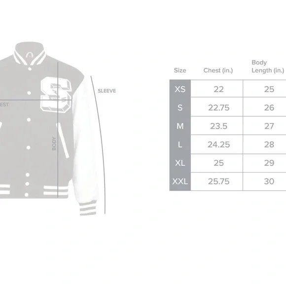 Stadium Goods Rello Varsity Jacket - Blue - small